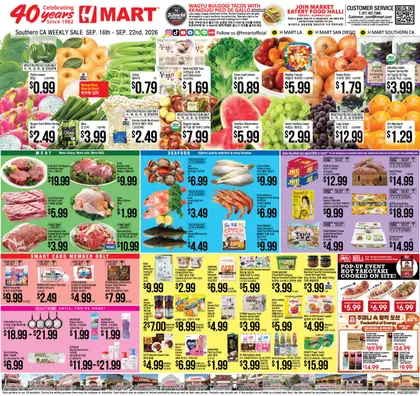 H Mart Indexed Weekly