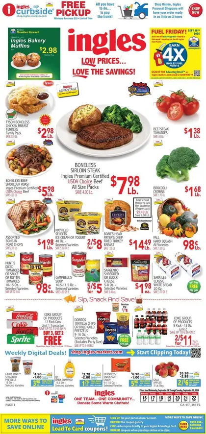 Ingles Markets Indexed Weekly