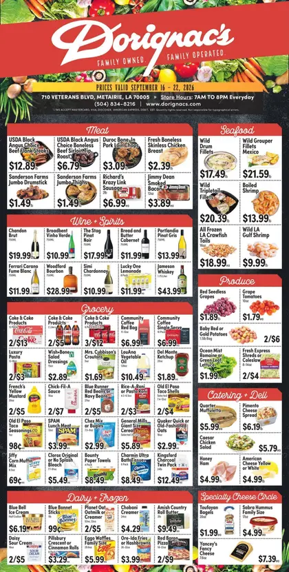 Dorignac's Food Center Indexed Weekly