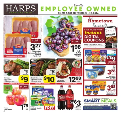 Harps Foods Indexed Weekly