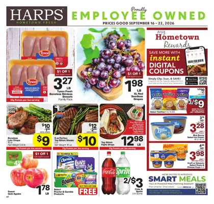 Harps Foods Indexed Weekly