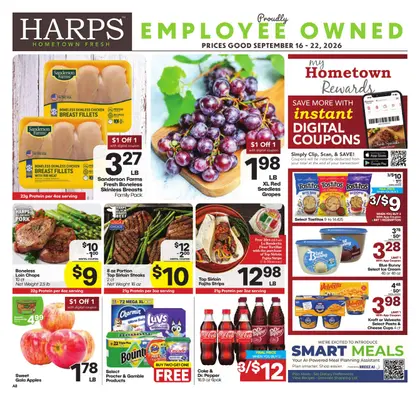Harps Foods Indexed Weekly