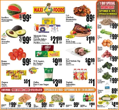 Maxi Foods Markets Indexed Weekly
