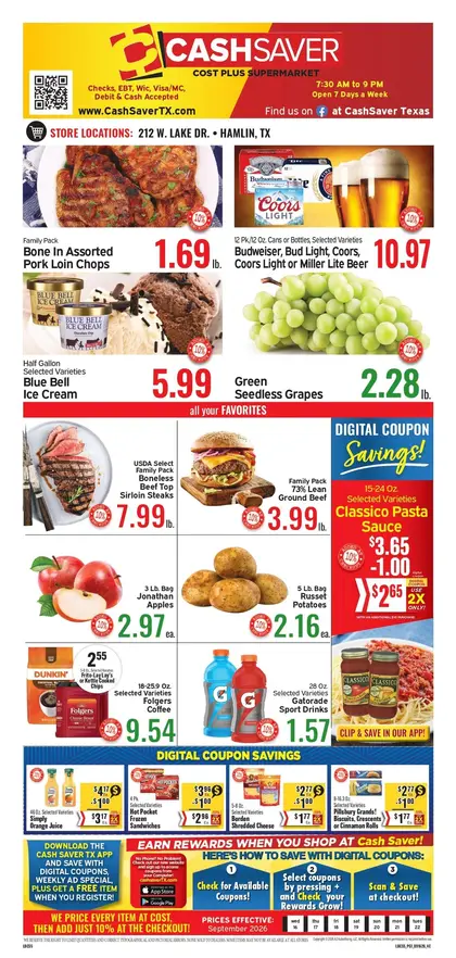 Cash Saver Texas Weekly