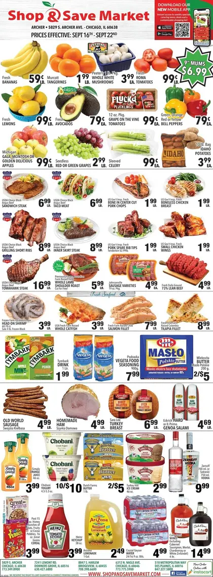 Shop And Save Market Indexed Weekly