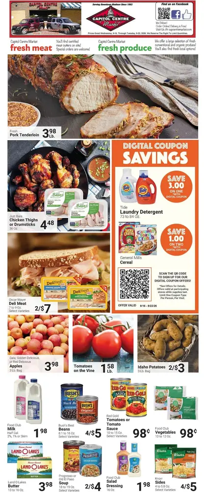 Capitol Centre Foods Weekly