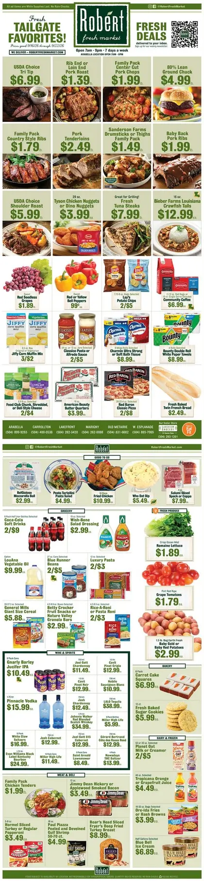 Robert Fresh Market Indexed Weekly