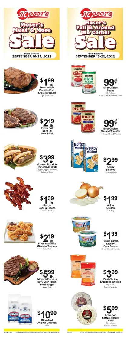 Moser's Grocery Weekly