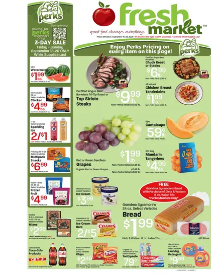 Fresh Market Indexed Weekly