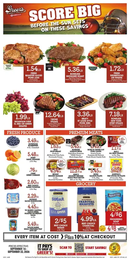 Greer's Cashsaver Indexed Weekly