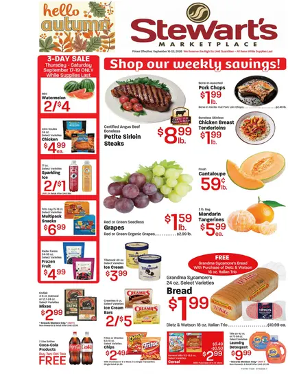 Stewart's Marketplace Indexed Weekly