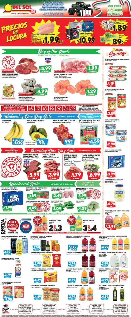 Del Sol IGA Indexed Weekly