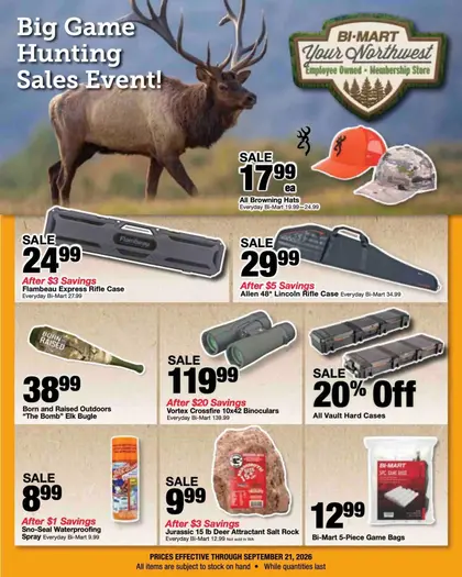 Bi-Mart Indexed Bi-Weekly