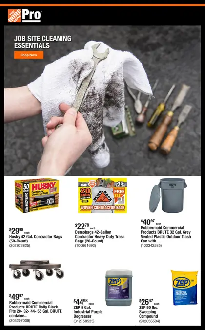 Home Depot Shop Pro Ad