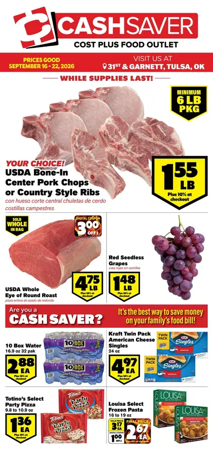 Tulsa Cashsaver Indexed Weekly