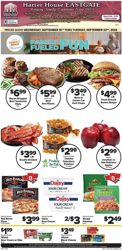Harter House Eastgate Indexed Weekly