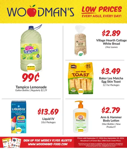 Woodman's Food Market M1000 Weekly