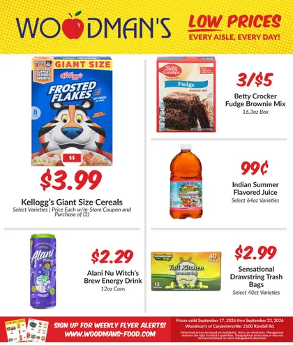 Woodman's Food Market M1000 Weekly