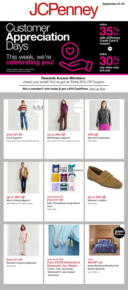 JCPenney Store Ads