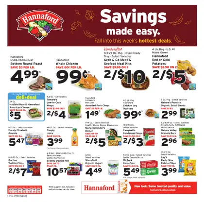 Hannaford Hannaford Week 39 Flyer