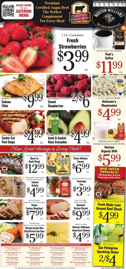 Morton Williams Supermarket Indexed Weekly