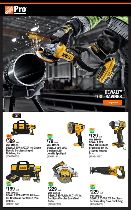 Home Depot Shop Pro Ad