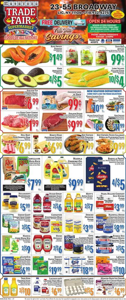 Trade Fair Supermarket Indexed Weekly