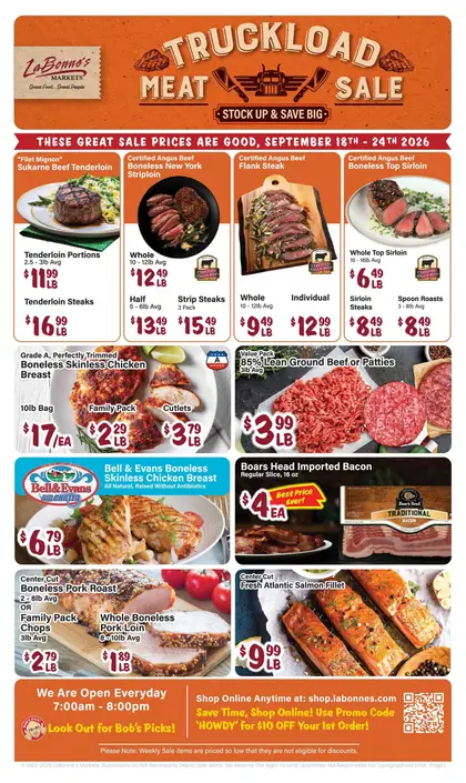 Oliver's Supermarket Indexed Weekly