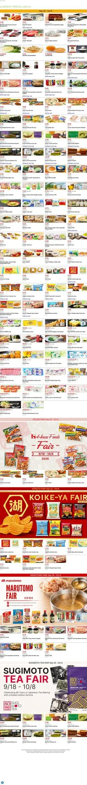 Mitsuwa Marketplace Monthly