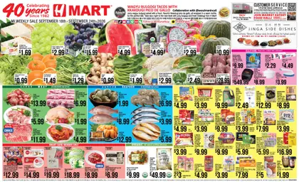 H Mart Indexed Weekly