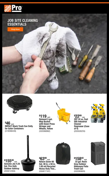 Home Depot Shop Pro Ad