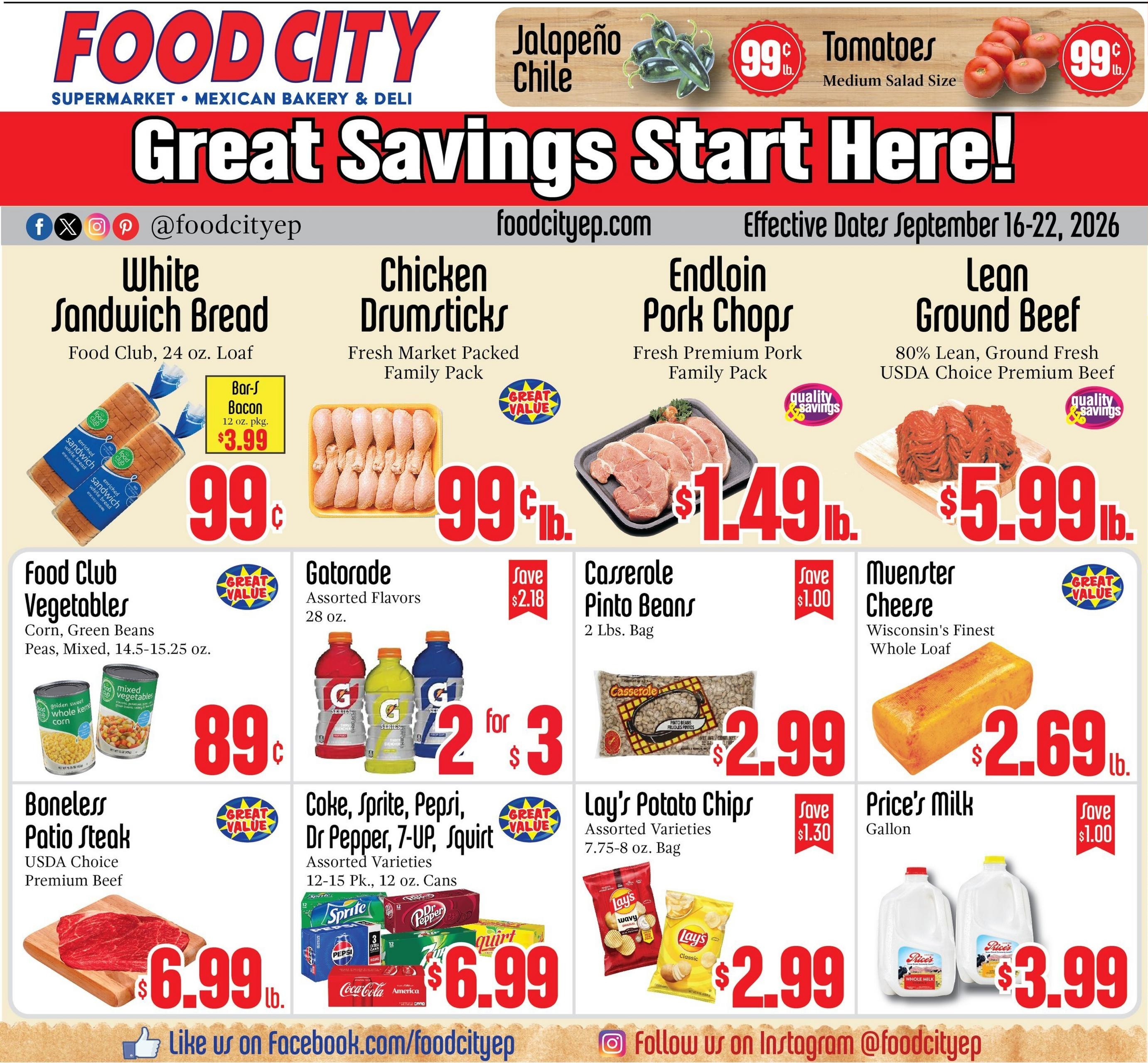 Food City Supermarkets weekly ad page 1