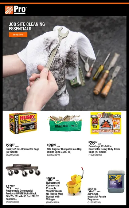 Home Depot Shop Pro Ad