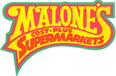 Malone's Cost Plus logo
