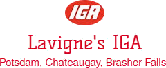 LaVigne's IGA logo