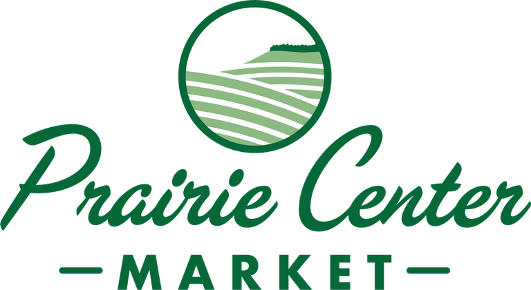 Prairie Center Red Apple logo