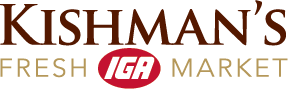 Kishman's IGA logo