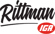 Rittman IGA logo