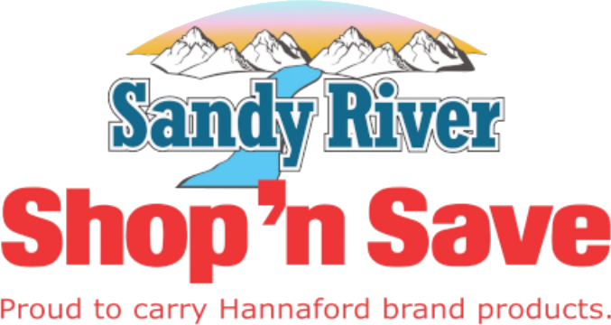 Sandy River Shop 'n Save logo