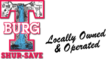 T-Burg Shur Save logo