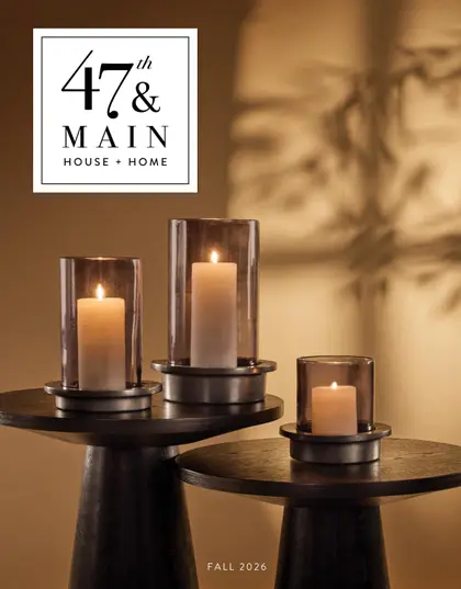 47th & Main Fall Home and Gifts Catalog Weekly Ad