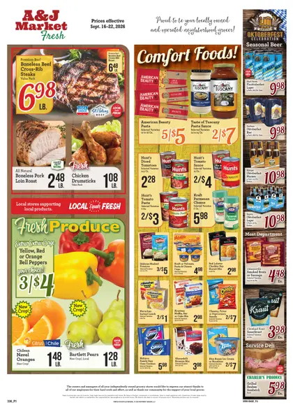 A & J Select Market Weekly Ad