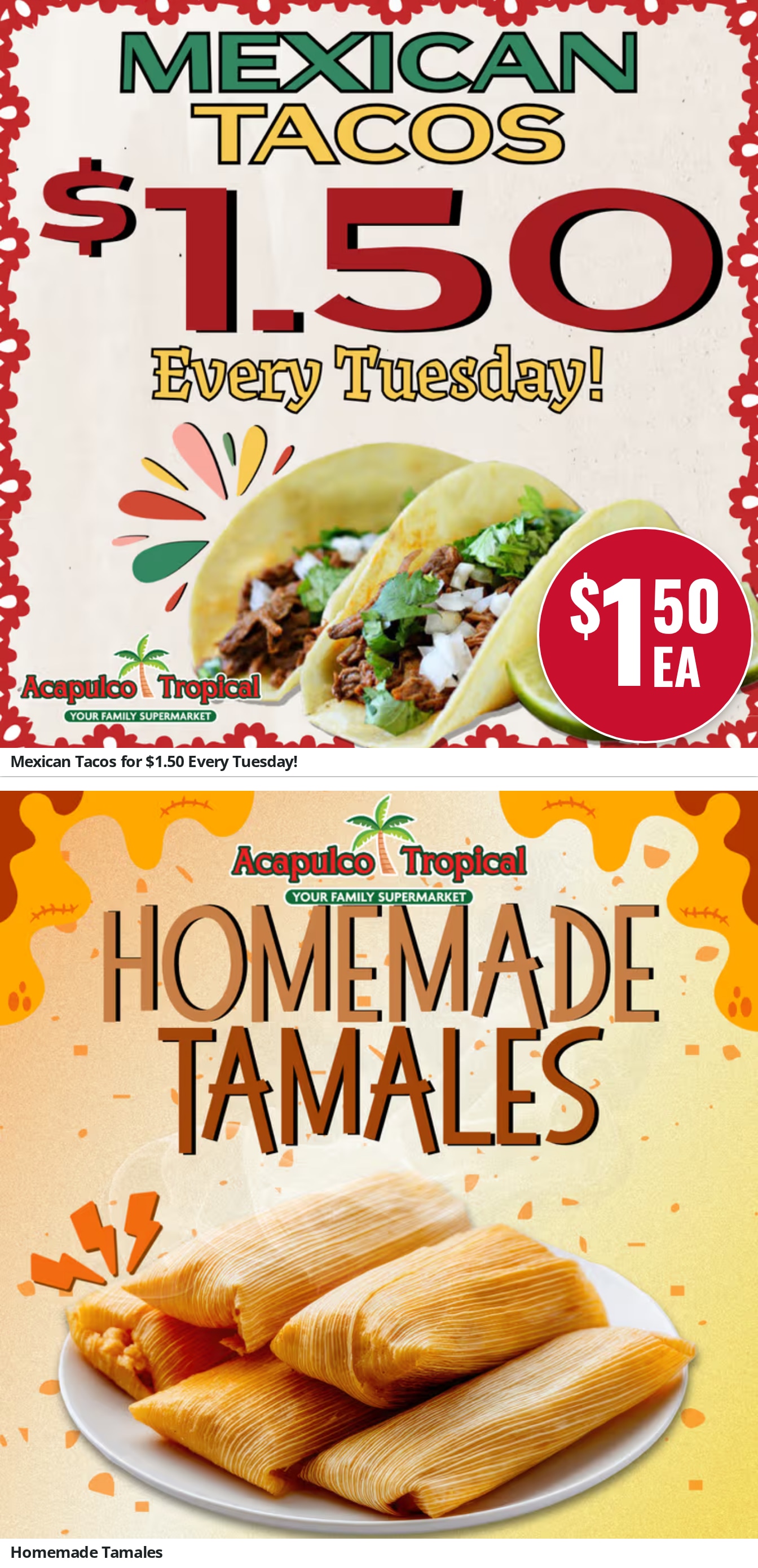 Acapulco Tropical y Mas weekly ad page 20