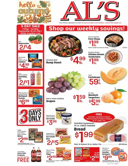 Al's Foodtown Weekly Ad
