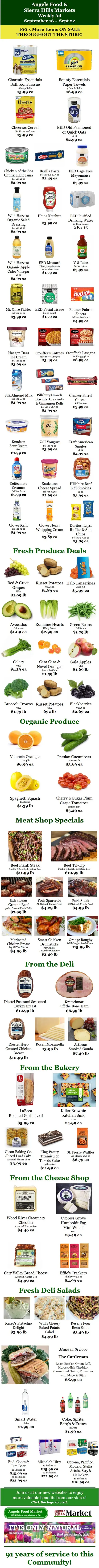 Angels Food & Sierra Hills Markets Weekly Ad