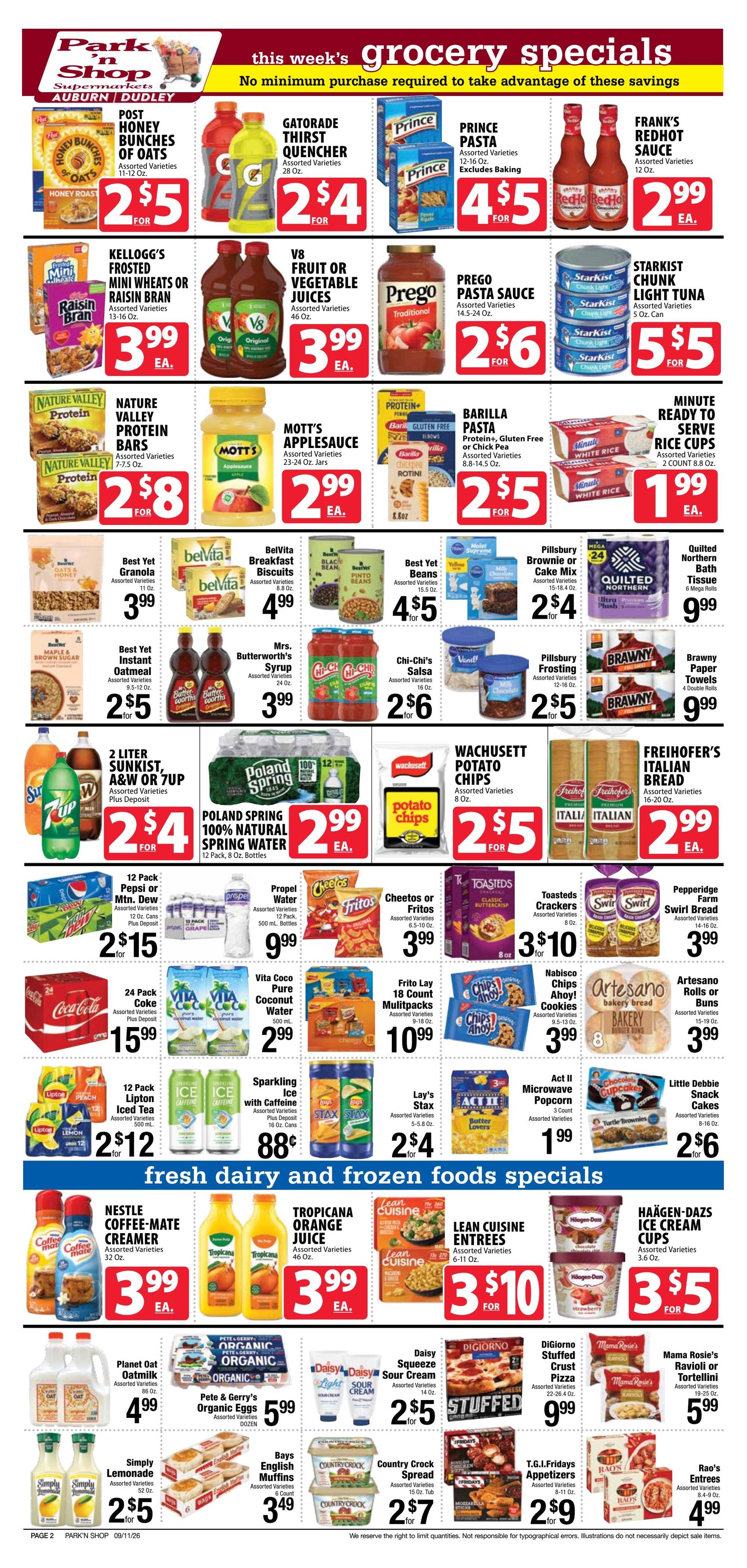 Park 'n Shop weekly ad page 2