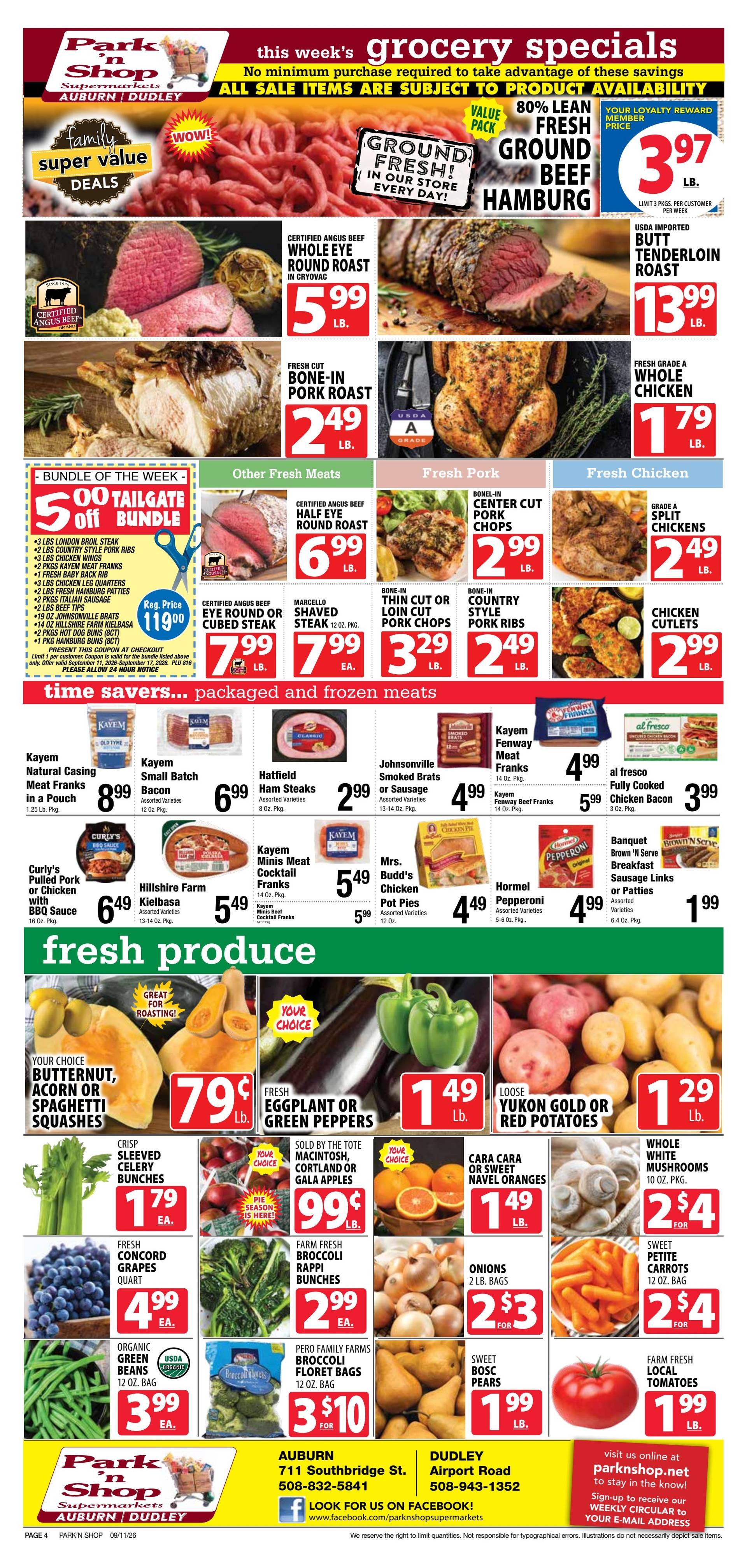 Park 'n Shop weekly ad page 4