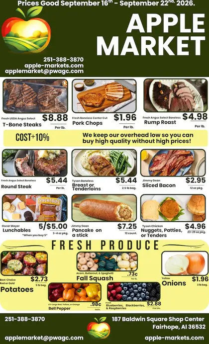 Apple Market Fairhope Weekly Ad