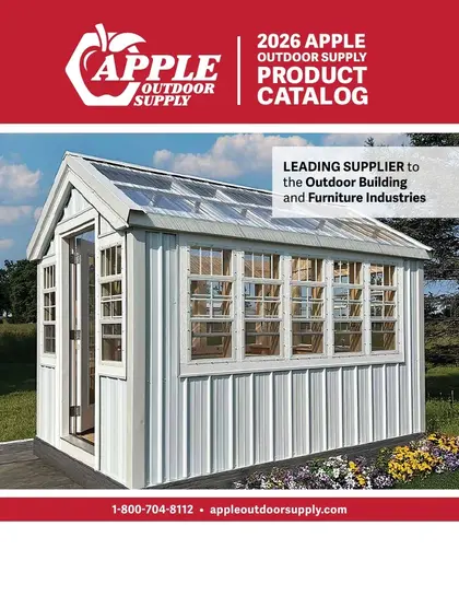 Apple Outdoor Supply Outdoor Building and Furniture Catalog Weekly Ad