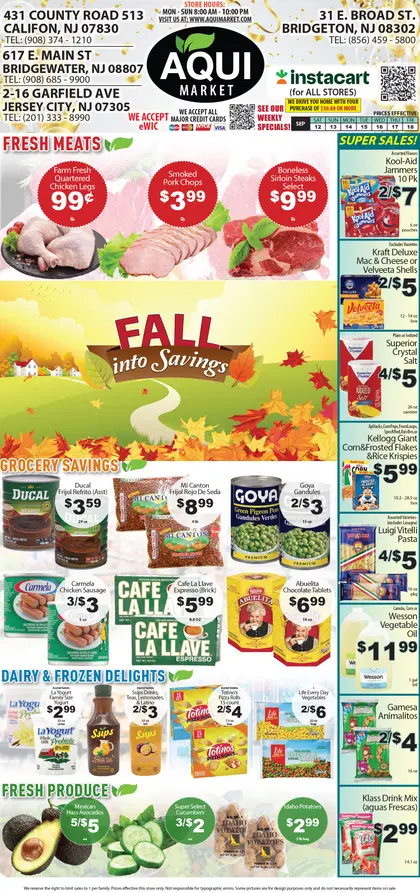 Aqui Market Weekly Ad